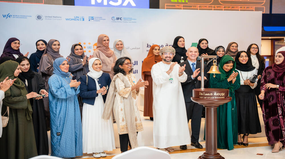 Ringing the Bell for International Women's Day 2024