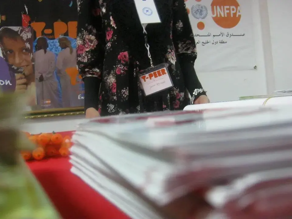 UNFPA and Y-PEER at Khareef Salalah